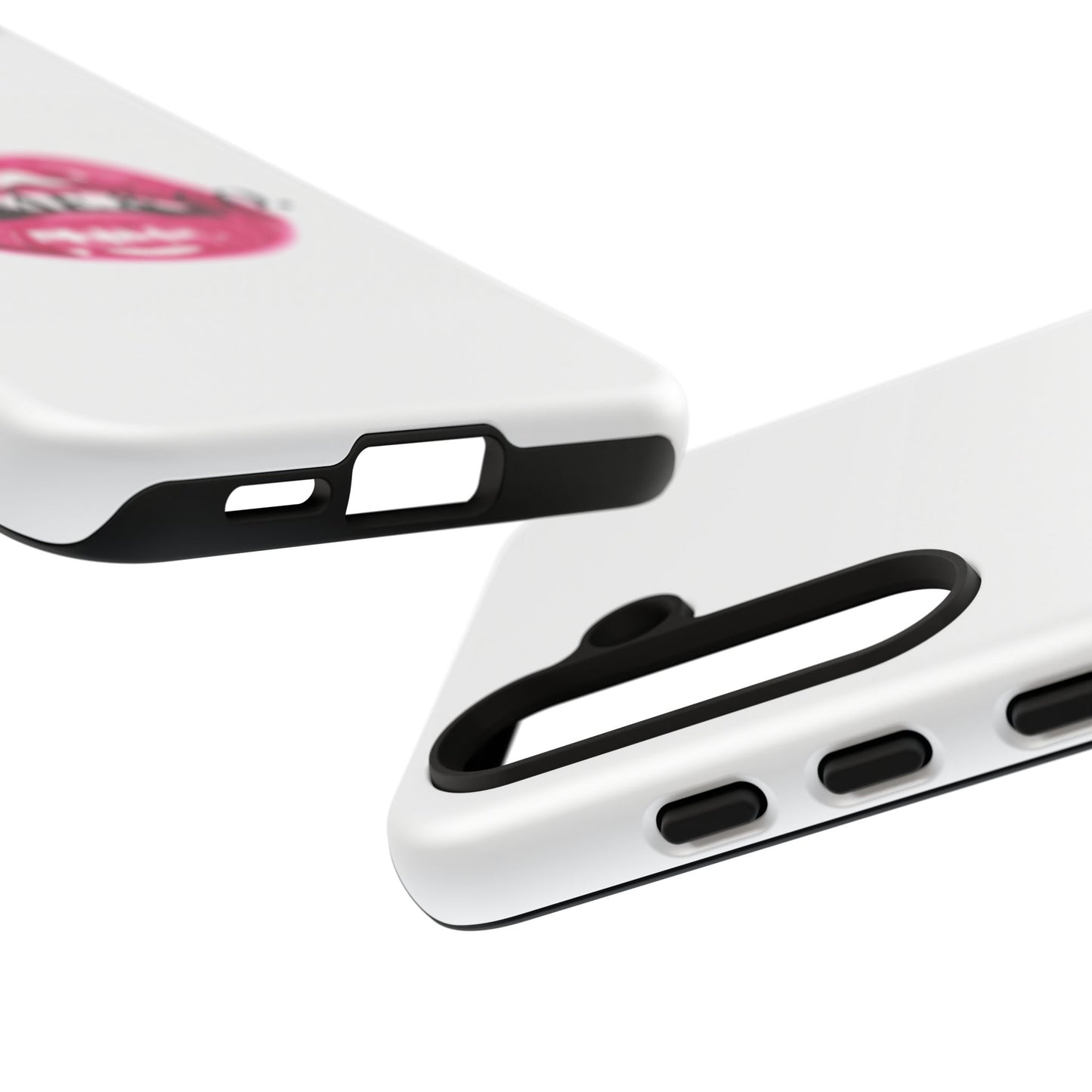 Glossy Pink Lip Print Phone Case — Renae & Co. Designer Protective Case