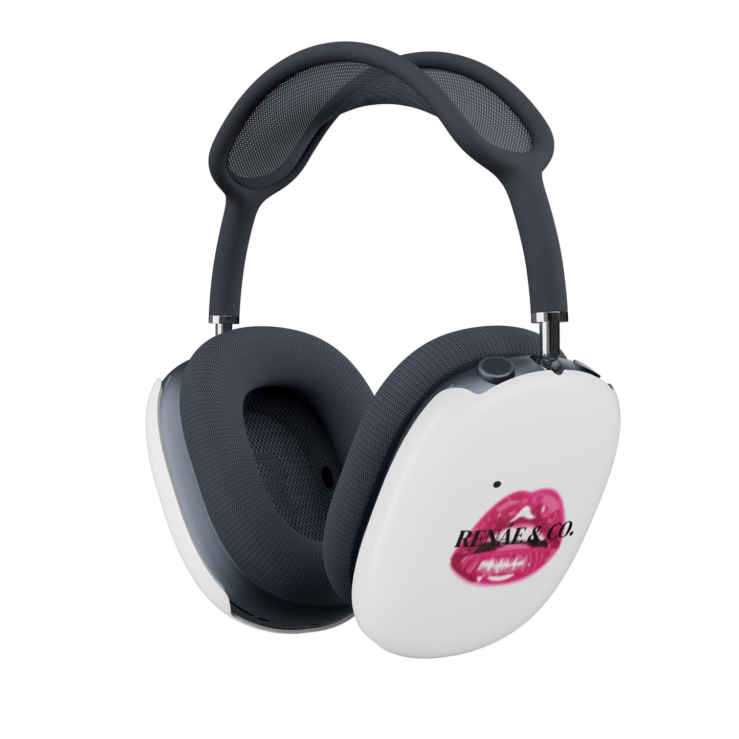 AirPods Max Case — Pink Kiss Logo Protective Shell