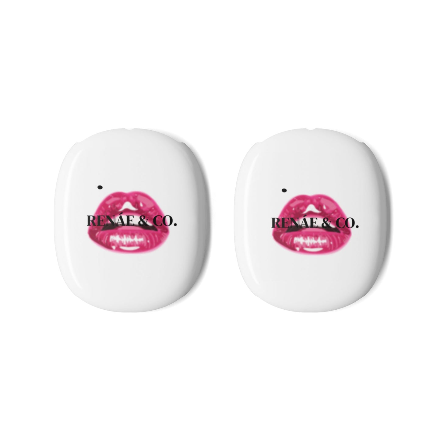 AirPods Max Case — Pink Kiss Logo Protective Shell