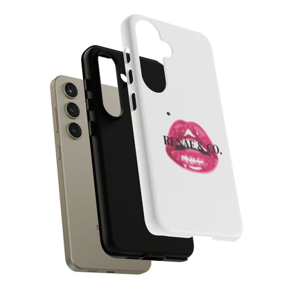 Glossy Pink Lip Print Phone Case — Renae & Co. Designer Protective Case