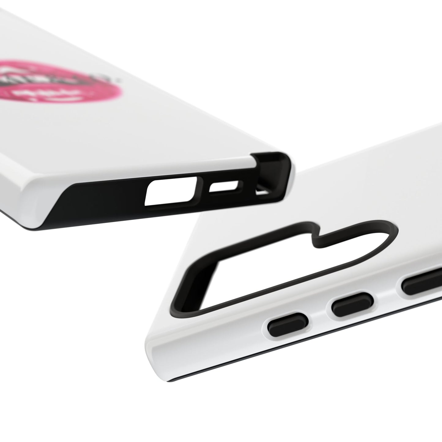 Glossy Pink Lip Print Phone Case — Renae & Co. Designer Protective Case