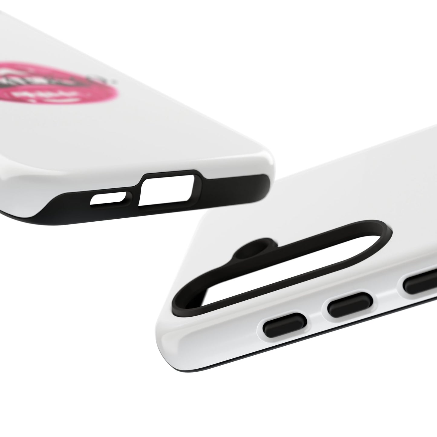 Glossy Pink Lip Print Phone Case — Renae & Co. Designer Protective Case